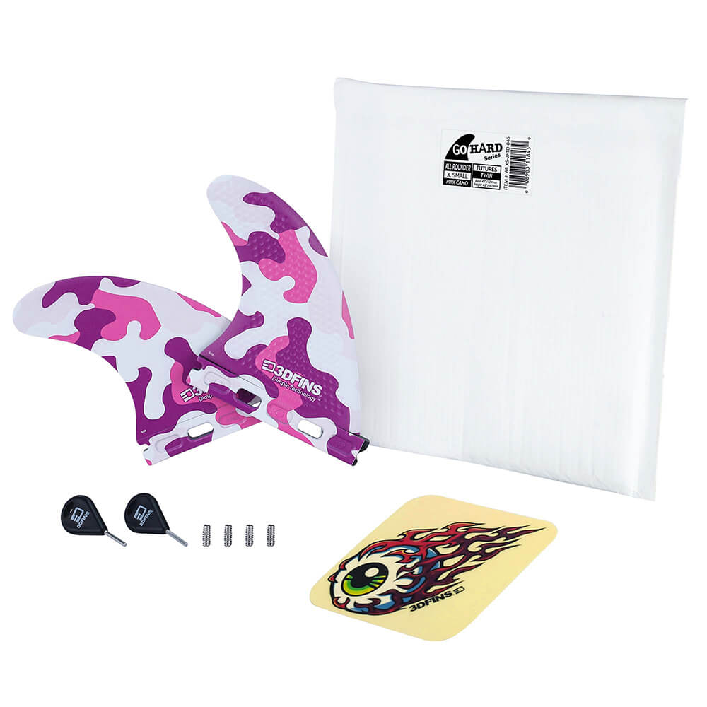 All Rounder Twin Set - XS - Futures - Pink Camo (4.2 Inches)