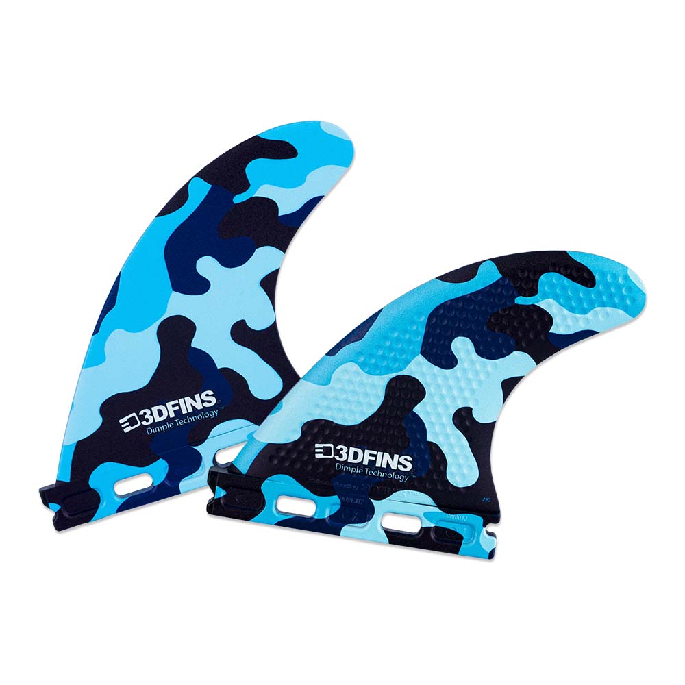 All Rounder Twin Set - Small - Futures - Blue Camo (4.4 Inches)