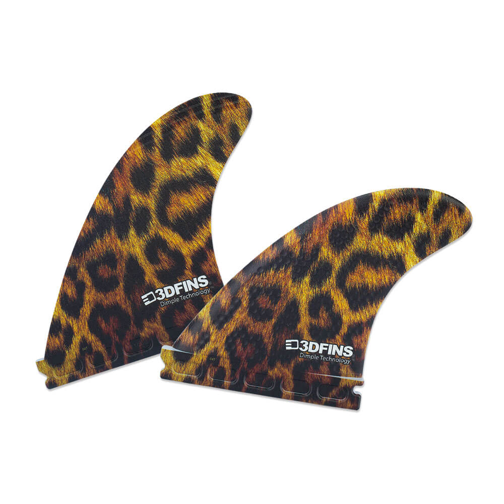Wedge Twin Set - Small - Futures - Leopard (4.4 Inches)