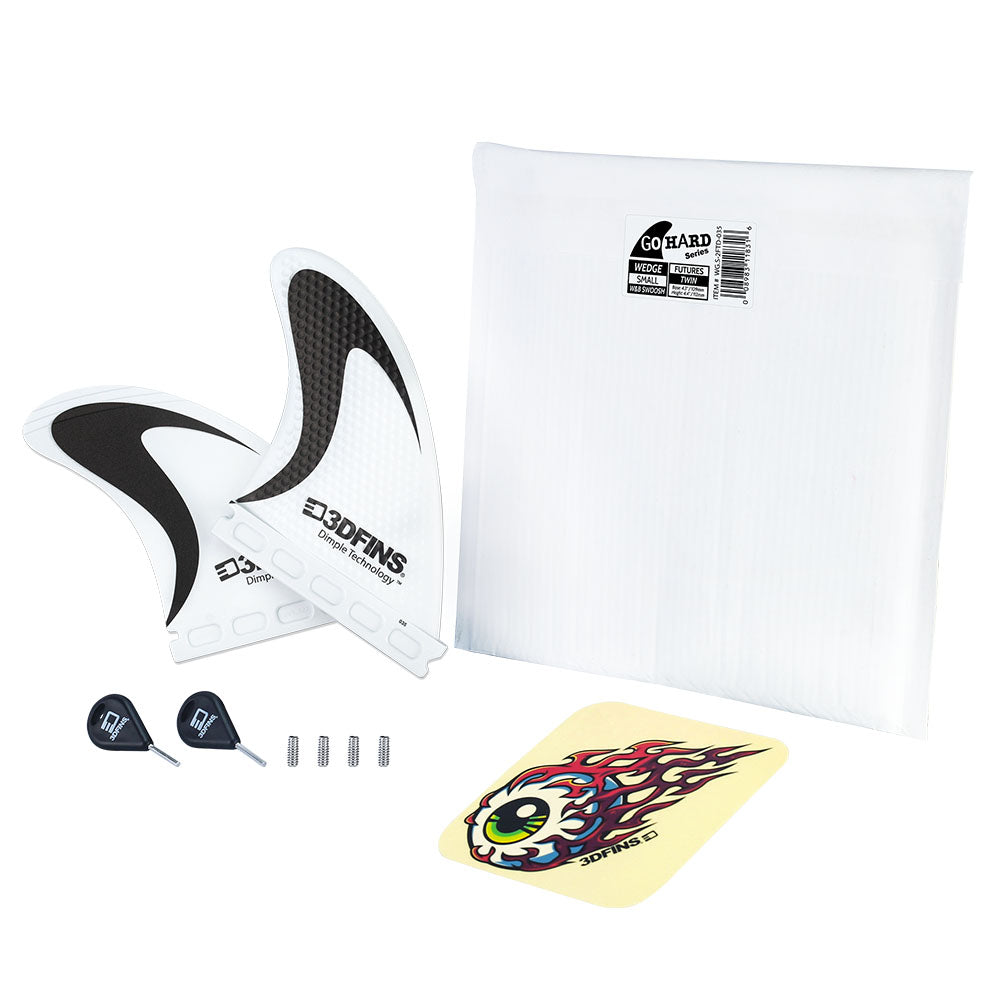 Wedge Twin Set - Small - Futures - W&B Swoosh (4.4 Inches)