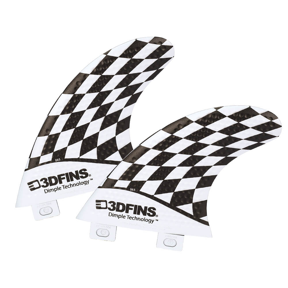 All Rounder Twin Set - XS - FCS1 - B&W Flag (4.2 Inches)